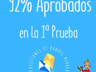 Ficha de Oposiciones Raquel Herrera